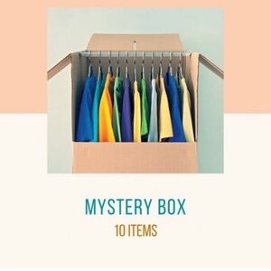 Mystery Box mix of clothes XS/S/M/L/XL tops skirts sweaters jeans shorts pants
